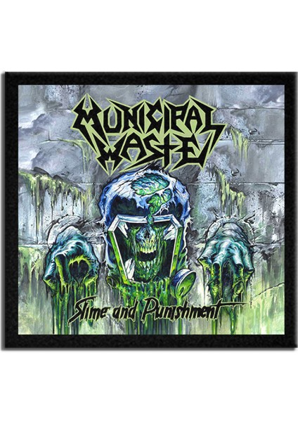 Municipal Waste Slime And Punishment Albüm Arma Peç Patch Yama