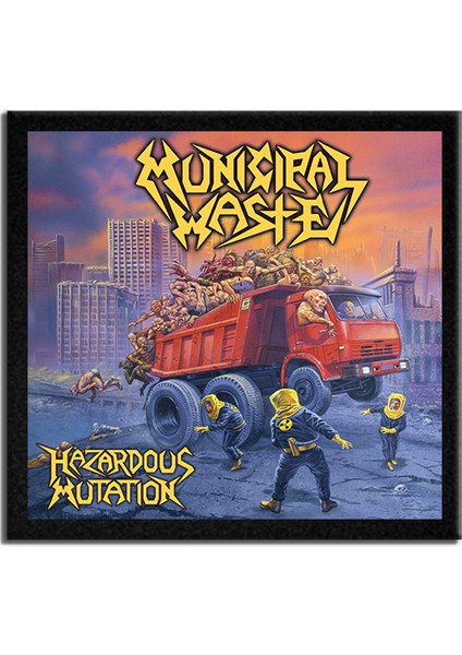 Municipal Waste Hazardous Mutation Albüm Arma Peç Patch Yama Aksesuar