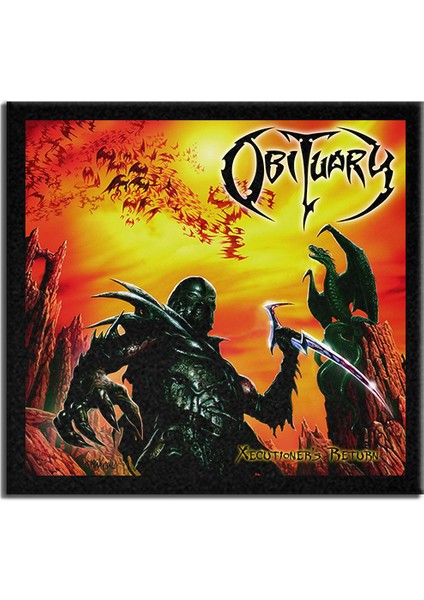 Obituary Xecutioner's Return Albüm Arma Peç Patch Yama