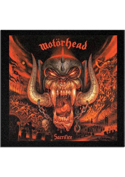Motörhead Sacrifice Albüm Arma Peç Patch Yama
