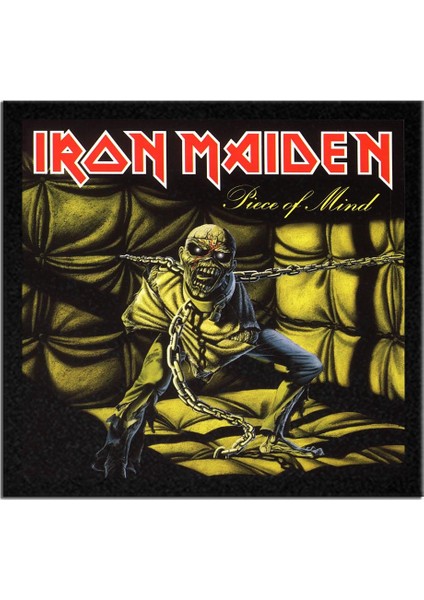 Iron Maiden Piece Of Mind Albüm Arma Peç Patch Yama