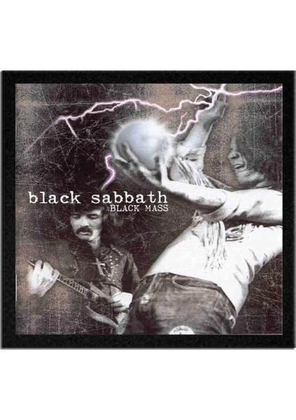Black Sabbath Black Mass Albüm Arma Peç Patch Yama