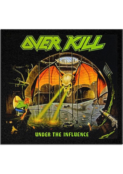 Overkill Under The Influence Albüm Arma Peç Patch Yama