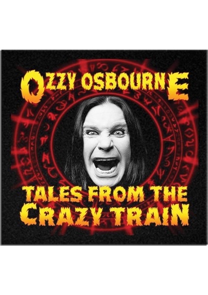Ozzy Osbourne Tales From The Crazy Train Albüm Arma Peç Patch Yama