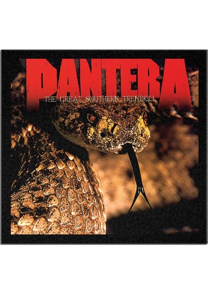 Pantera The Great Southern Trendkill Albüm Arma Peç Patch Yama
