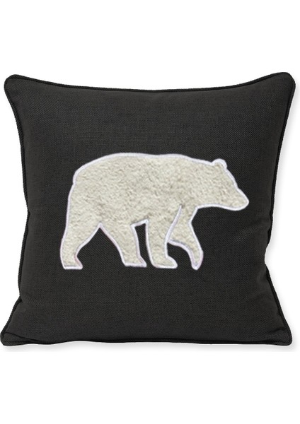 Hairy Bear Yastık Kılıfı Orta