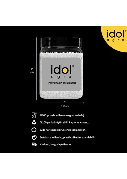 Idolagro Maş Fasulyesi Superfoods Yüksek Protein + Lif, Tam Yeşil Tane 950 gr