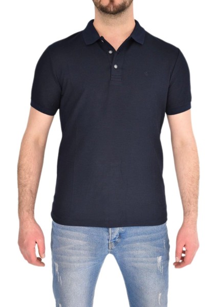 Erkek Polo Yaka Tişört Waffle BGL-ST01941