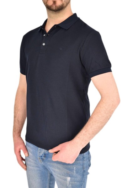 Erkek Polo Yaka Tişört Waffle BGL-ST01941
