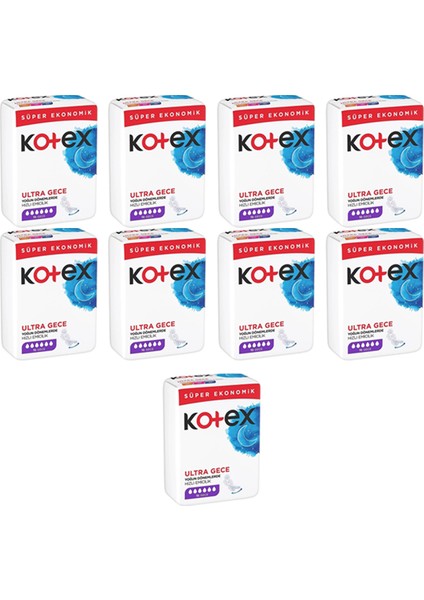 Ultra Quadro Süper Eko Gece 16' Lı 9 Paket