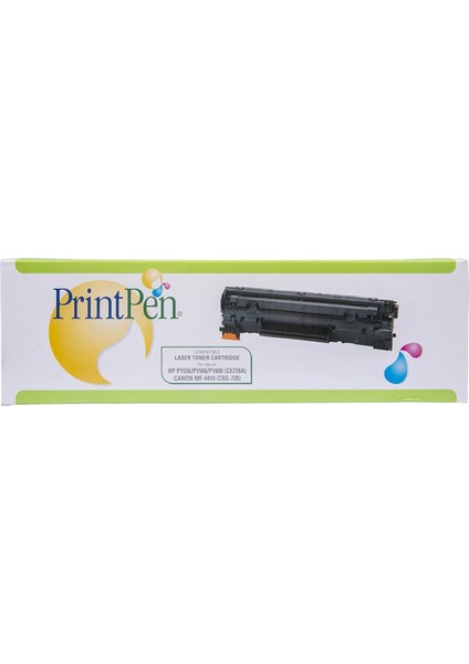 Printpen HP 78A Siyah Toner CE278A CRG-726 CRG-728