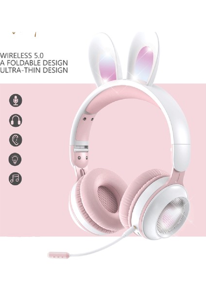 Micpink ile Ke-01 Tavşan Kulak Kablosuz Bluetooth Kulaklık (Yurt Dışından) fiyatları