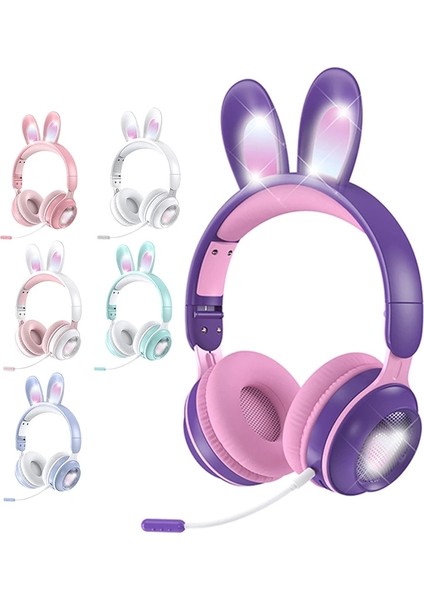 Micpink ile Ke-01 Tavşan Kulak Kablosuz Bluetooth Kulaklık (Yurt Dışından) fırsatları