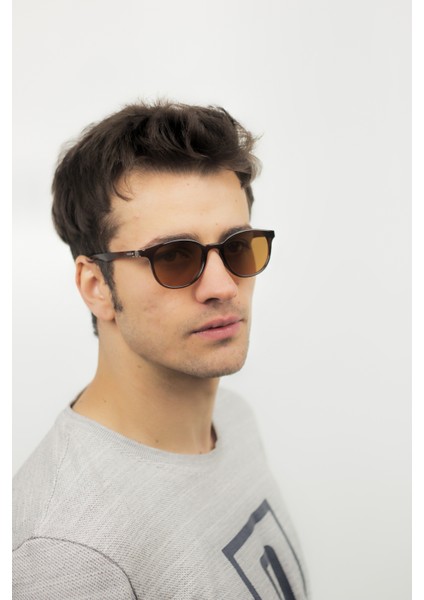 Kalf Kahve Unisex Kemik Güneş Gözlüğü modelleri