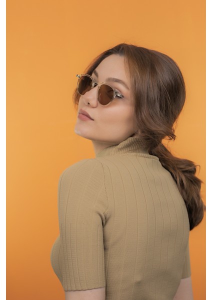 Lucia Kristal Kahve Unisex Güneş Gözlüğü indirimleri