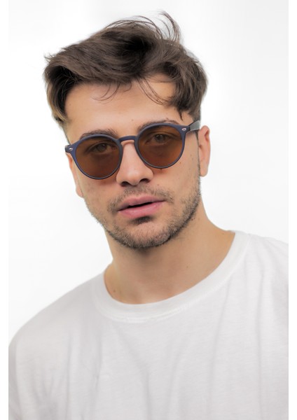 Carlo Mat Lacivert Unisex Güneş Gözlüğü modelleri