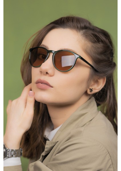 Caprina Yeşil Unisex Güneş Gözlüğü
