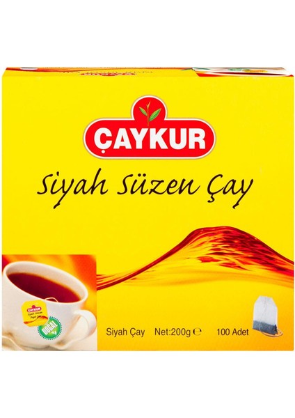Bardak Siyah Süzen Poşet Çay 100’LÜ fiyatları