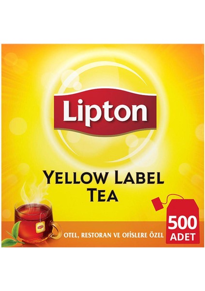 Yellow Label Bardak Poşet Çay 500'LÜ