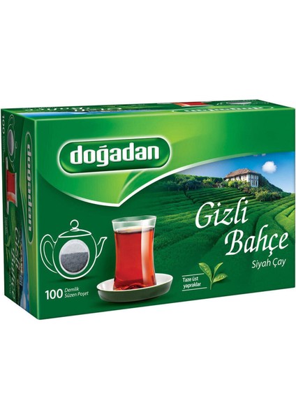 De mlik Poşet Çay Gizli Bahçe 100'LÜ