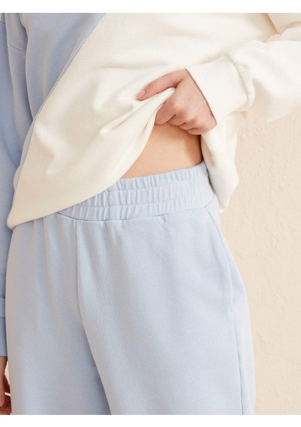 %100 Pamuk Oversize Sweat Pantolon