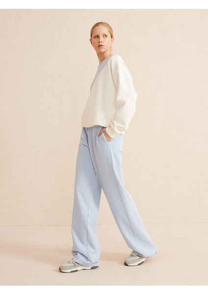 %100 Pamuk Oversize Sweat Pantolon