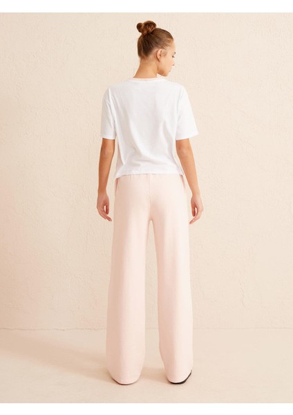 %100 Pamuk Oversize Sweat Pantolon