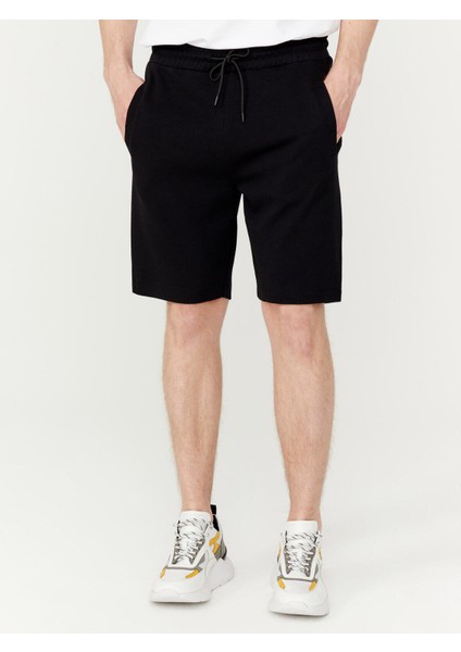 Pamuklu Regular Fit Basic Sweat Şort
