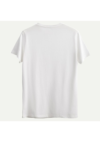 Relax Baskılı Beyaz Tshirt. fiyatları