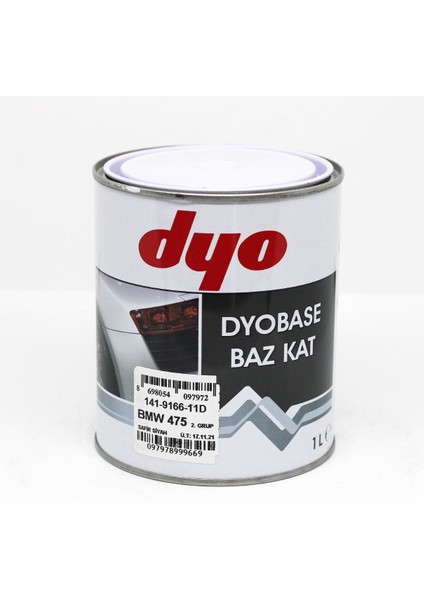 Dyobase Baz Kat Safir Siyah 475-1LT.