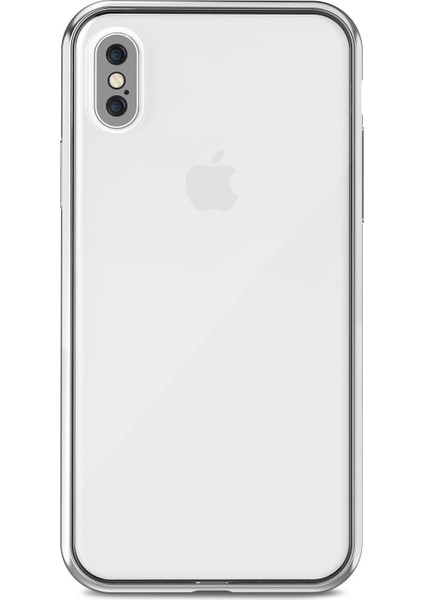 iPhone Xs Max Kılıf Kamera Korumalı Silikon Şeffaf Arka Kapak