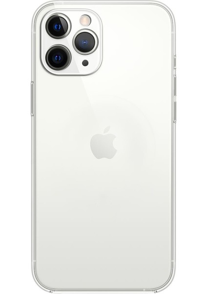 iPhone 11 Pro Max Kılıf Kamera Korumalı Silikon Şeffaf Arka Kapak