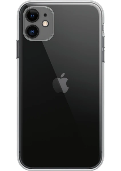 Fitcase iPhone 11 Kılıf Kamera Korumalı Silikon Şeffaf Arka Kapak