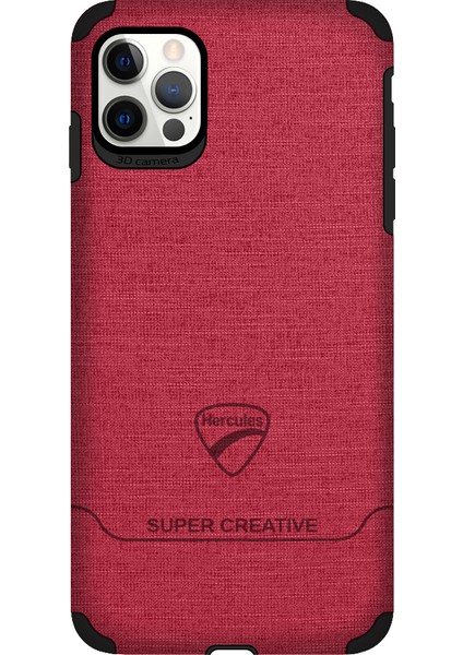 iPhone 12 Pro Max Kılıf Super Fabric Arka Kapak