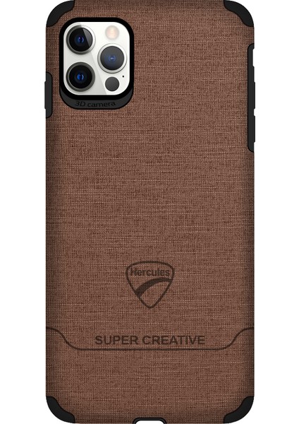 iPhone 12 Pro Max Kılıf Super Fabric Arka Kapak
