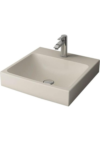 Bocchi Scala Tezgah Üstü Lavabo 48 cm Mat Yasemin 1076-007-0126