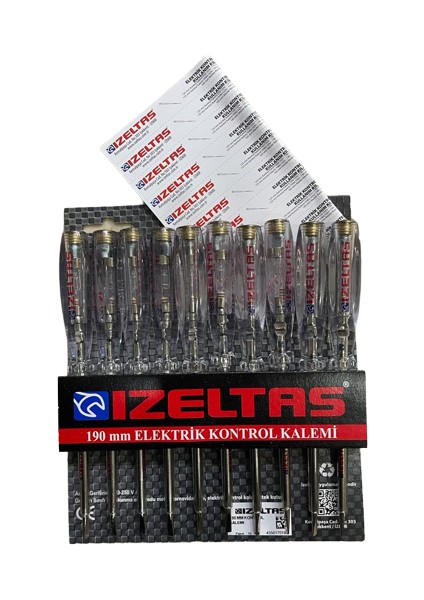 Izeltaş Master Kontrol Kalemi 190MM 10LU Paket