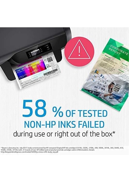 Hp 652 Siyah Mürekkep Kartuş 360 Sayfa (F6V25AE)