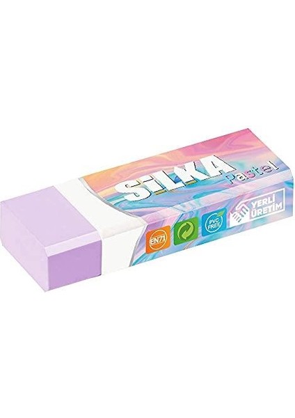 Silka Pastel Silgi, Büyük Boy, 20'li Paket, Art 4 fiyatları