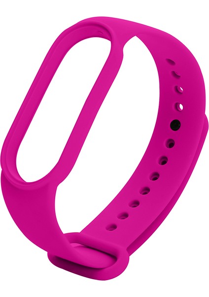 Xiaomi Mi Band 5 ve Mi Band 6 Uyumlu Yüksek Kalite Silikon Kordon