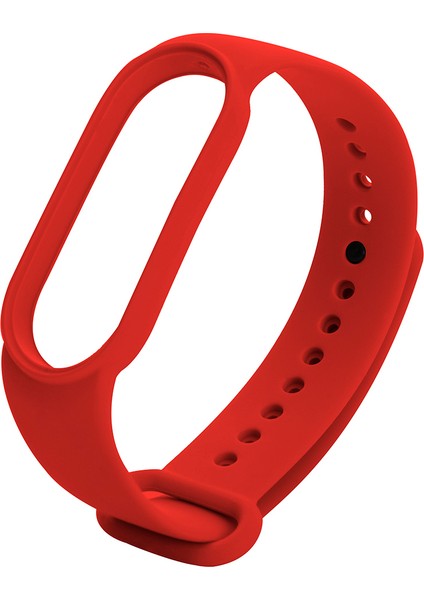 Xiaomi Mi Band 5 ve Mi Band 6 Uyumlu Yüksek Kalite Silikon Kordon