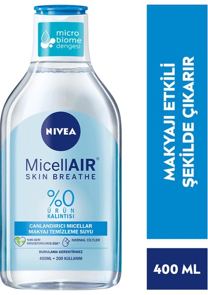 Micellar Makyaj Temizleme Suyu Normal Ciltler 400 ml