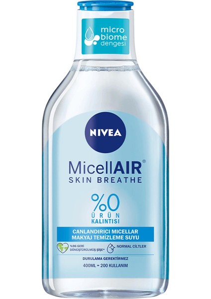 Micellar Makyaj Temizleme Suyu Normal Ciltler 400 ml