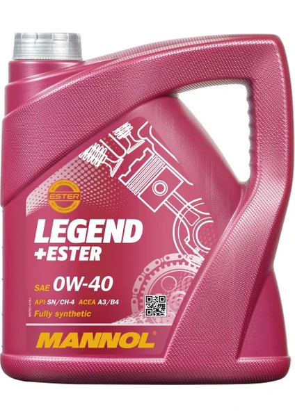 MN7901-4 Legend+Ester Sae 0W-40 Api Sn/Cf 4 Litre Motor Yağı ( Üretim Yılı: 2022 )