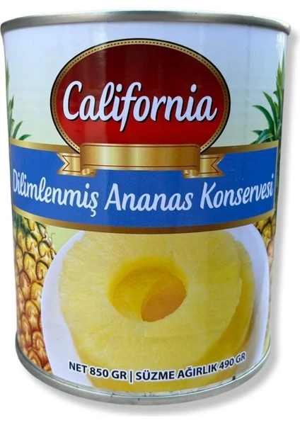 Dili mlenmiş Ananas Konservesi 850 gr