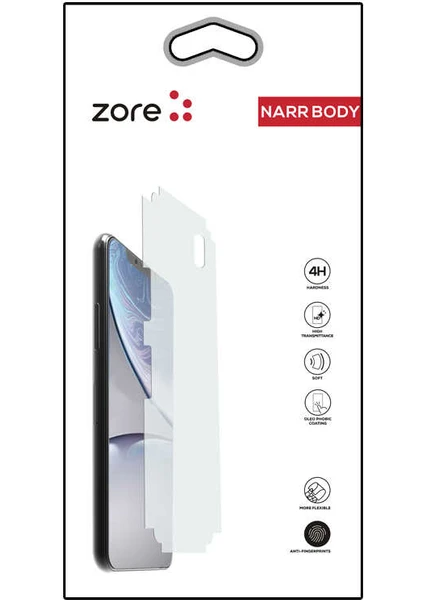 Galaxy Z Flip 3 Narr Tpu Çiftli Body Ekran Koruyucu