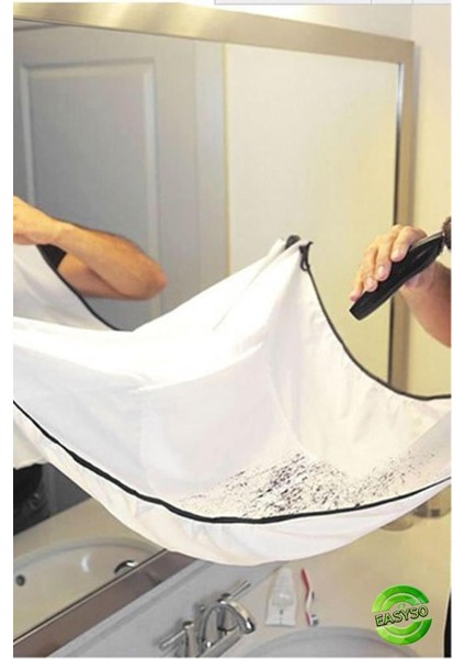 Yıkanabilir Pratik Evde Saç Sakal Traş Önlüğü, Sakal Kesme Örtüsü Traş Önlüğü indirimleri