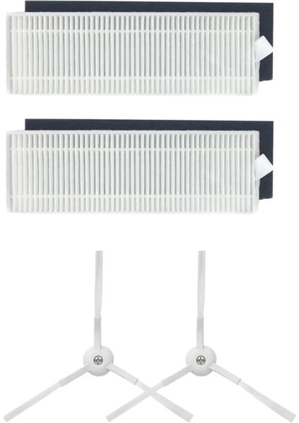 Xiaomi Essential Mjstg1 Uyumlu Yedek Hepa Filtre ve Yan Fırça-4 Parça