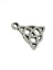 50 Adet Boncuk Düğüm Triquetra Antik Gümüş Charm PENDANTS15 x 17MM (Yurt Dışından) 4