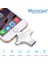 Microcase Android Type-C Lightning To USB 3.0 Çevirici Flash Disk Mouse Klavye Bağlantı Kiti -AL2742 2